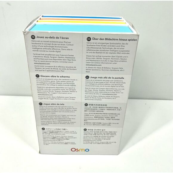 OSMO Genius Starter Kit + Genius Kit Tangrams Numbers Words & Coding for IPAD - Picture 9 of 11